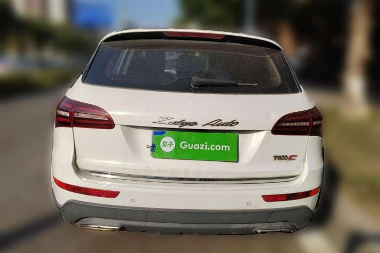 Used Zotye T600 Coupe 2017 1.5T Automatic Luxury Model Rear