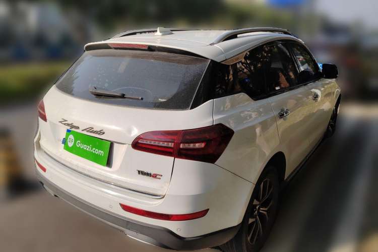 Used Zotye T600 Coupe 2017 1.5T Automatic Luxury Model Rear Right 45 Deg