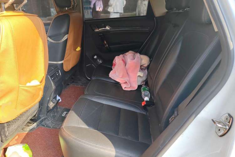 Used Zotye T600 Coupe 2017 1.5T Automatic Luxury Model Left Rear Seat