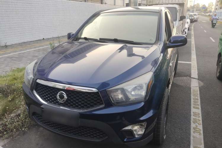 Used SsangYong Actyon 2014 2.3L Two-Wheel Drive Manual Transmission Entry-Level Gasoline Version
