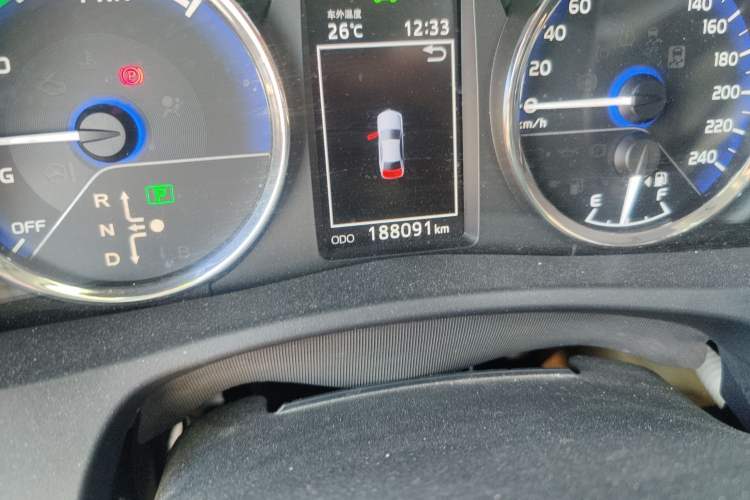 Used Toyota Corolla Hybrid E+ 2019 1.8L E-CVT Leading Edition Odometer Close Up