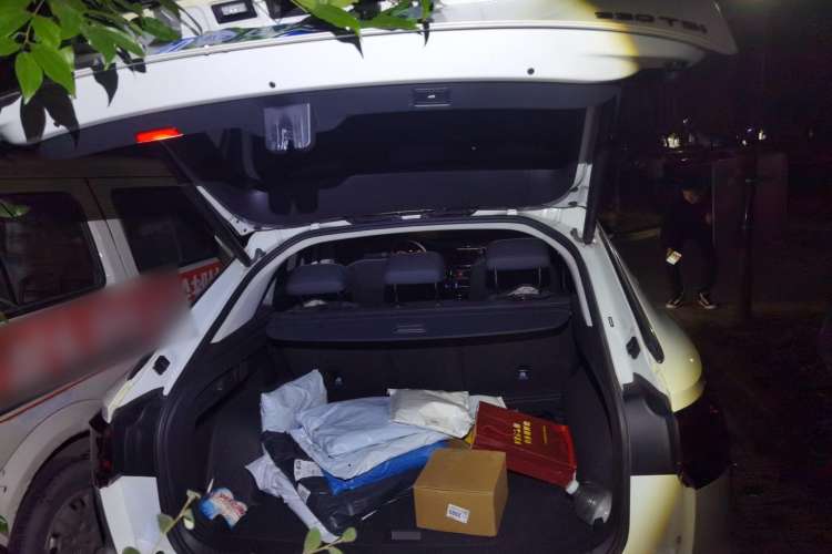 Used Volkswagen Tayron X 2020 330TSI Two-Wheel Drive Luxury Smart Connectivity Version Trunk