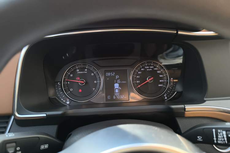 Used Zotye T600 Coupe 2017 1.5T Automatic Luxury Model Instrument Cluster