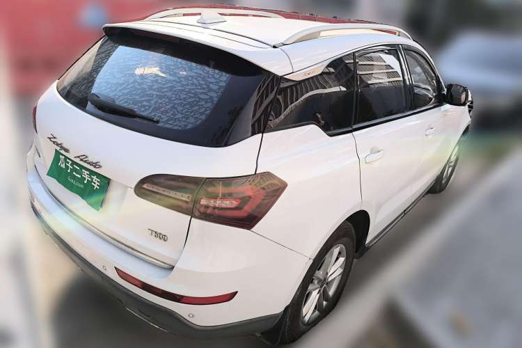 Used Zotye T600 Coupe 2017 1.5T Automatic Luxury Model Rear Right 45 Deg