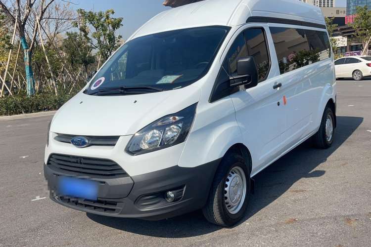 Used Ford Transit 2019 2.0T Gasoline Automatic Multi-Function Commercial Vehicle Mid-Roof 6-Seater China VI Standard