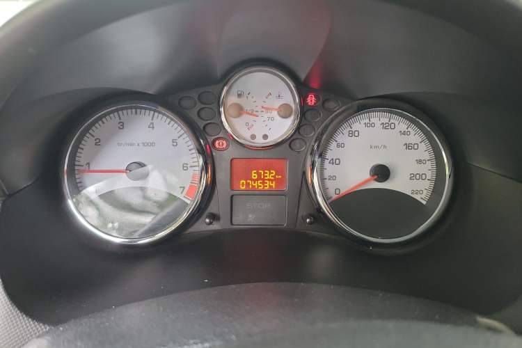 Used Peugeot 207 2011 Sedan 1.4L Manual Yule Edition Instrument Cluster