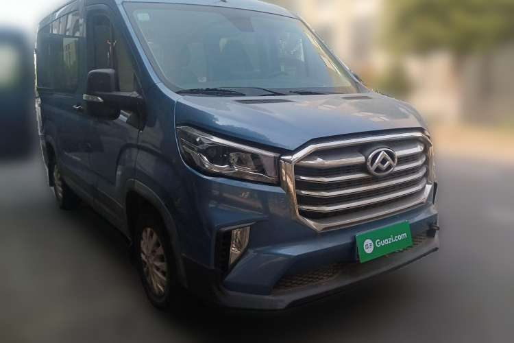 Used SAIC MAXUS Xintu V90 2020 2.0T Manual Yunjie Version Front-Wheel Drive with Single Rear Tire Short Wheelbase Mid-Height Design 6-Seater
