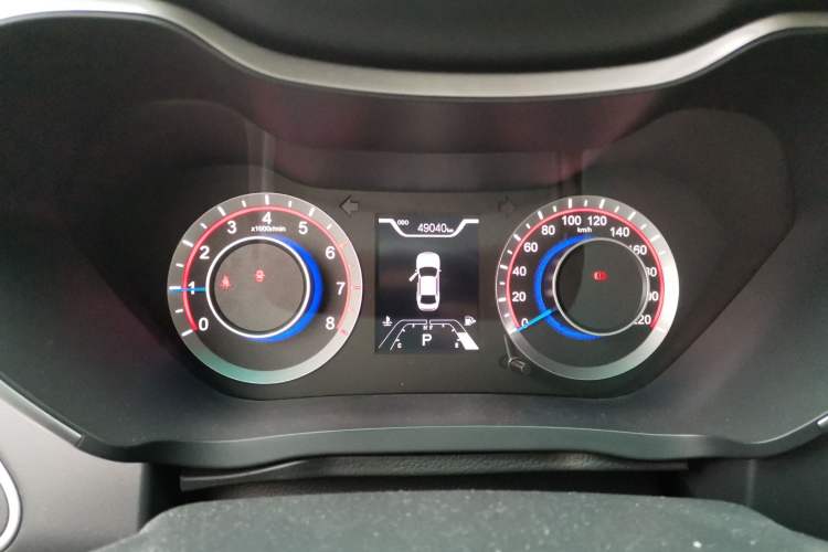 Used Haima Fumei 2017 1.6L Automatic Luxury Model Odometer Close Up