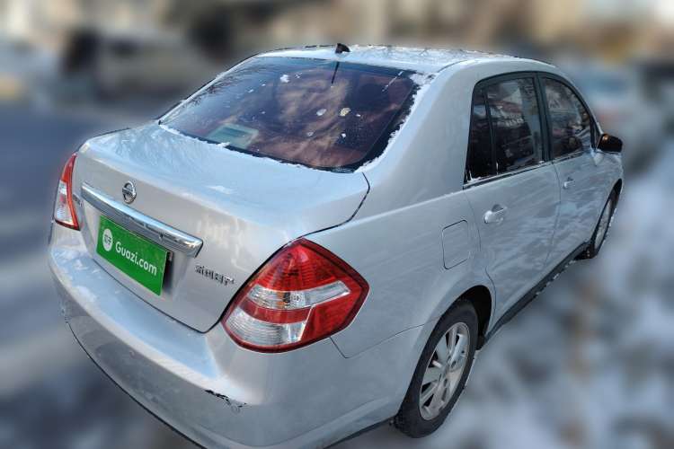 Used Nissan Tiida Sedan 2008 1.6L Manual Fashion Edition Rear Right 45 Deg