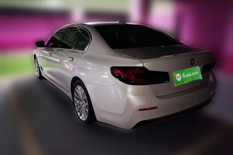 Used BMW 5 Series New Energy 2021 535Le Luxury Package Rear Left 45 Deg