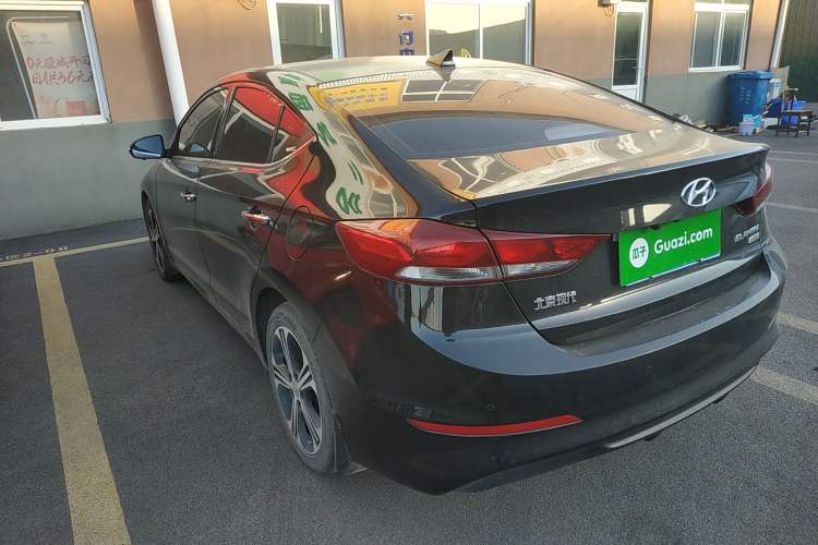 Used Hyundai Elantra (6th Generation / Lingdong) 2018 1.4T Dual-Clutch Xuan Dong · Dynamic Edition Rear Left 45 Deg