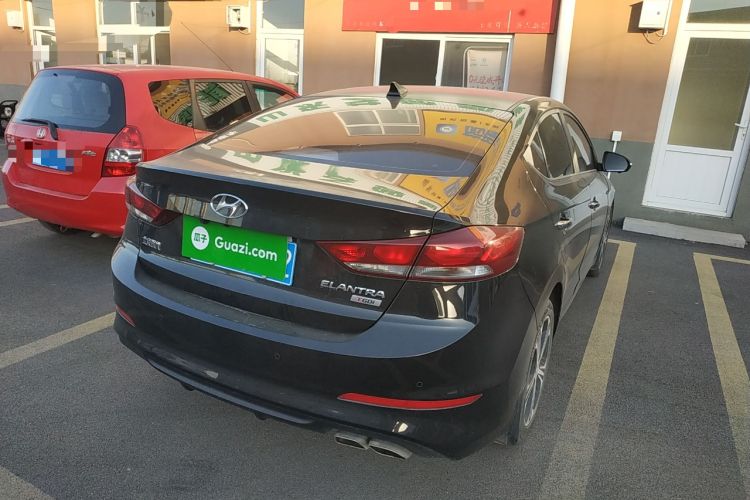 Used Hyundai Elantra (6th Generation / Lingdong) 2018 1.4T Dual-Clutch Xuan Dong · Dynamic Edition Rear Right 45 Deg