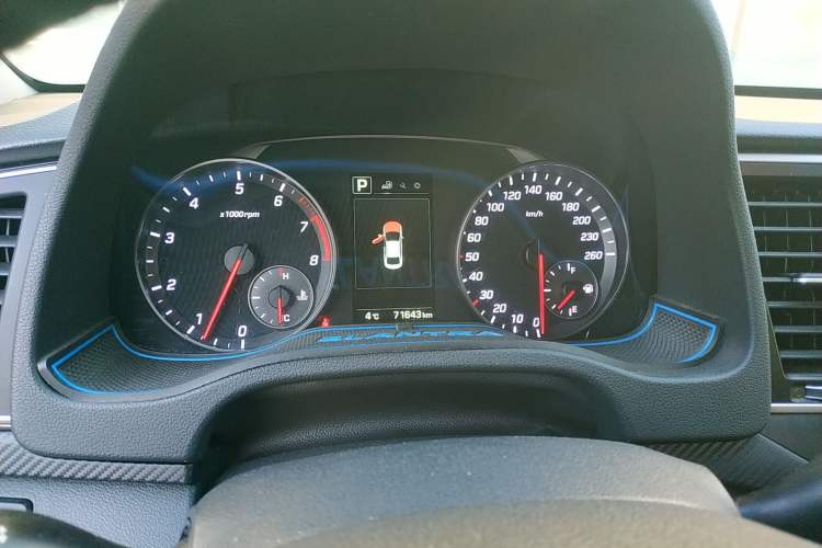 Used Hyundai Elantra (6th Generation / Lingdong) 2018 1.4T Dual-Clutch Xuan Dong · Dynamic Edition Instrument Cluster