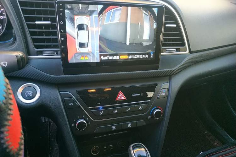 Used Hyundai Elantra (6th Generation / Lingdong) 2018 1.4T Dual-Clutch Xuan Dong · Dynamic Edition Audio And AC Panel