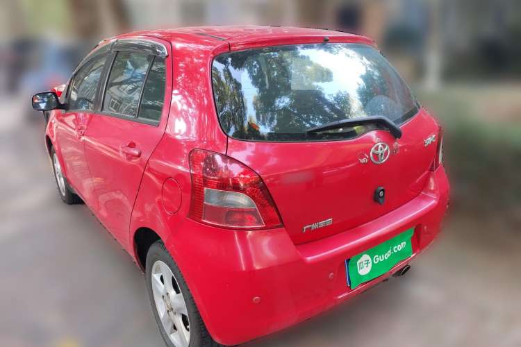 Used Toyota Yaris 2008 1.6G Automatic Deluxe Edition Rear Left 45 Deg