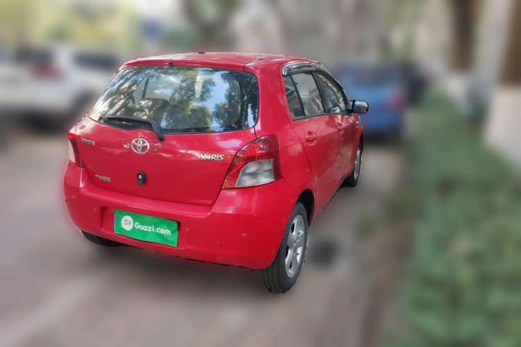 Used Toyota Yaris 2008 1.6G Automatic Deluxe Edition Rear Right 45 Deg