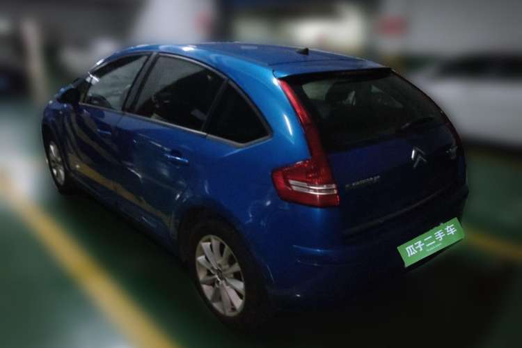 Used Citroen C-Quatre 2011 Hatchback 2.0L Automatic Jingya Model Rear Left 45 Deg