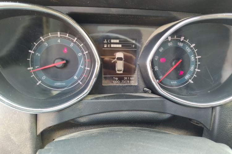 Used Lifan Auto Myway 2016 1.5L Manual Elite Version Instrument Cluster