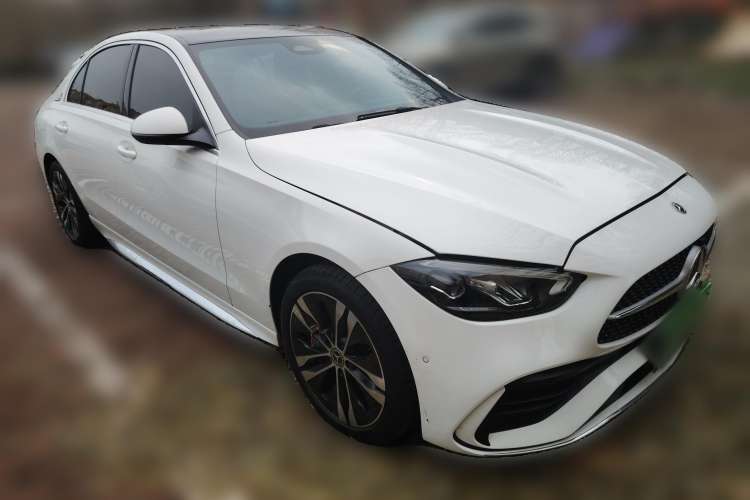 Used Mercedes-Benz C-Class New Energy 2023 C 350 eL Front Right 45 Deg