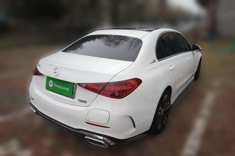 Used Mercedes-Benz C-Class New Energy 2023 C 350 eL Rear Right 45 Deg