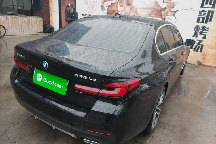 Used BMW 5 Series New Energy 2022 Restyled 535Le Pioneer Edition M Sport Package Rear Right 45 Deg