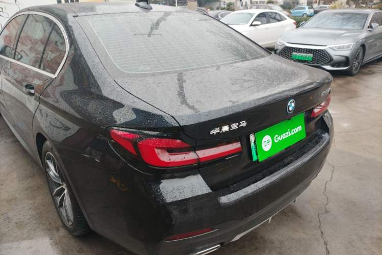 Used BMW 5 Series New Energy 2022 Restyled 535Le Pioneer Edition M Sport Package Rear Left 45 Deg