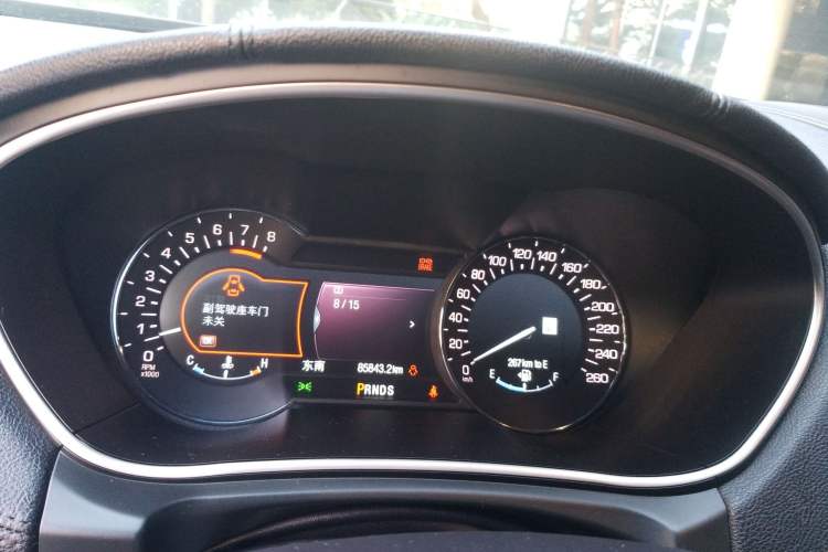 Used Lincoln MKX 2015 2.7T Four-Wheel Drive Prestige Edition Instrument Cluster