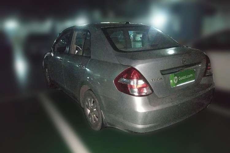 Used Nissan Tiida Sedan 2008 1.6L Automatic Smart Version Rear Left 45 Deg