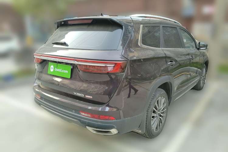 Used JETOUR X90 PLUS 2021 1.6TD DCT Villa 7-Seater Rear Right 45 Deg