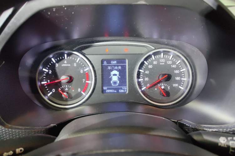 Used Great Wall Wingle 5 2020 2.4L Gasoline 2WD Elite Model Big Double Cab China VI Emission Standard 4K22D4M
