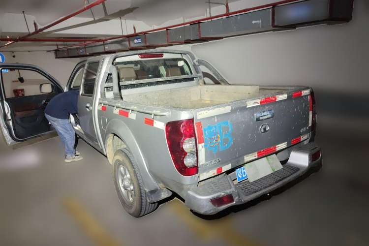 Used Great Wall Wingle 5 2020 2.4L Gasoline 2WD Elite Model Big Double Cab China VI Emission Standard 4K22D4M
