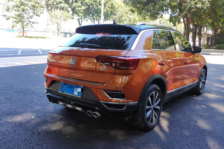 Used Volkswagen T-ROC 2018 280TSI DSG Two-Wheel-Drive Comfort Version China V Standard