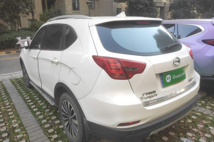 Used GAC Trumpchi GS5 Super 2015 2.0L Automatic Two-Wheel Drive Luxury Navigation Edition Rear Left 45 Deg