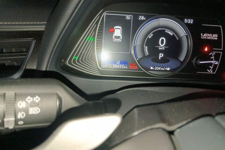 Used Lexus UX New Energy 2020 300e Pure·Joy Edition Odometer Close Up