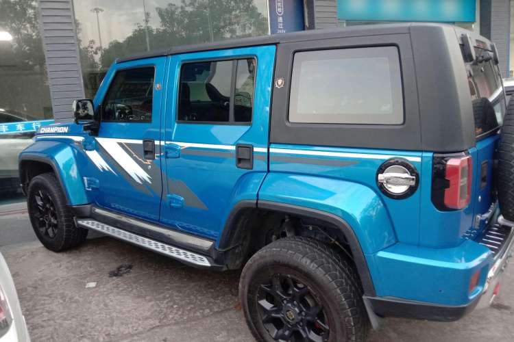 Used BAIC Off-Road BJ40 2018 2.3T Automatic Four-Wheel Drive Ring of the Tower Champion Edition China V Emission Standard