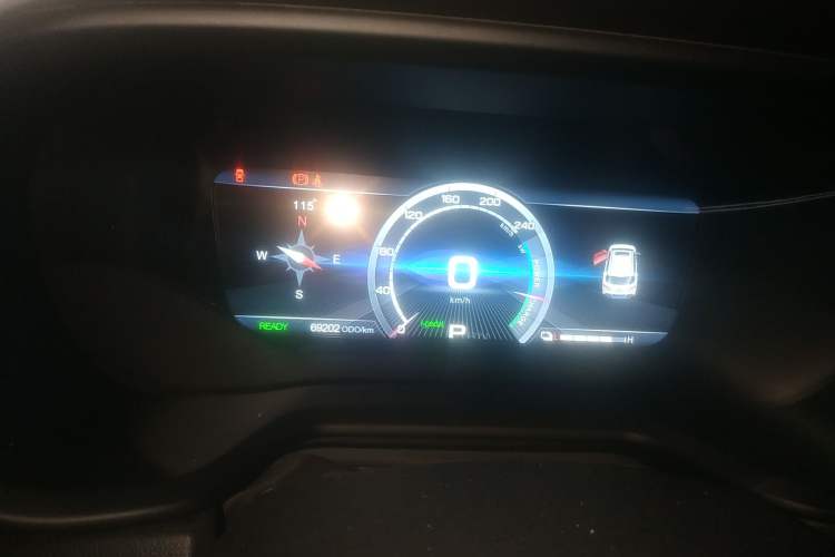 Used AION Trumpchi GE3 2018 530 Internet Enjoyment Version Odometer Close Up