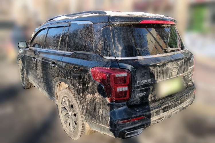 Used GAC Trumpchi GS8 2021 390T Four-Wheel Drive Dark Knight Edition Rear Left 45 Deg