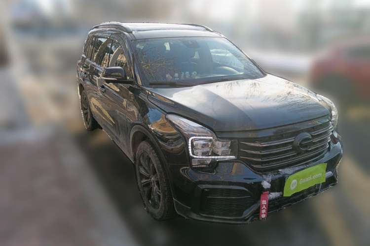 Used GAC Trumpchi GS8 2021 390T Four-Wheel Drive Dark Knight Edition Front Right 45 Deg