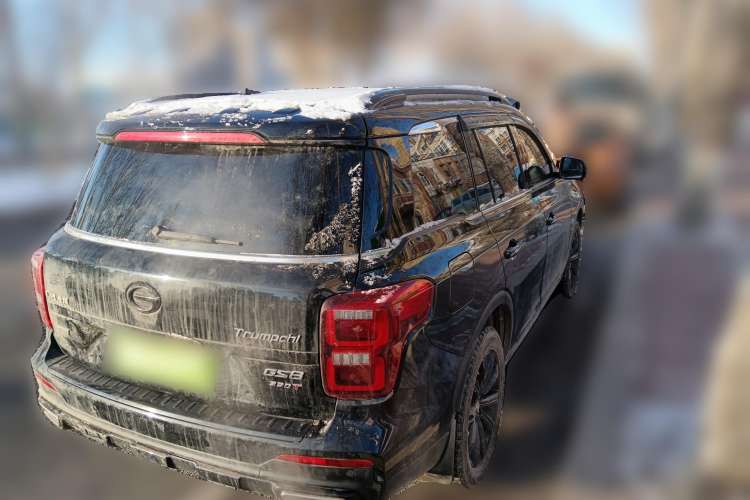 Used GAC Trumpchi GS8 2021 390T Four-Wheel Drive Dark Knight Edition Rear Right 45 Deg