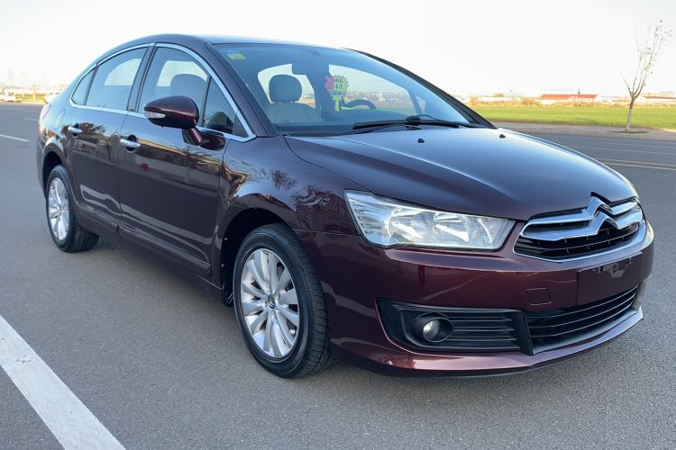 Used Citroen C-Quatre 2013 Sedan 1.6L Automatic Prestige Model Front Right 45 Deg