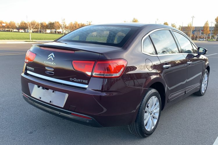 Used Citroen C-Quatre 2013 Sedan 1.6L Automatic Prestige Model Rear Right 45 Deg