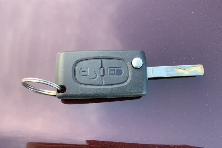 Used Citroen C-Quatre 2013 Sedan 1.6L Automatic Prestige Model Vehicle Key