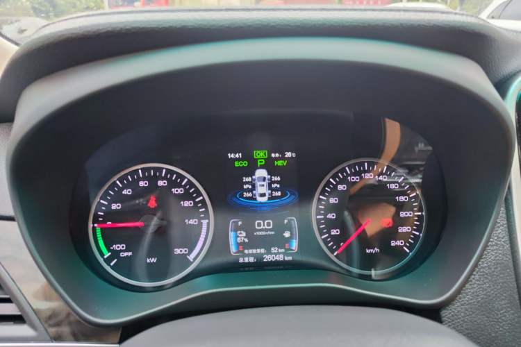 Used BYD Qin New Energy 2017 1.5T Luxury Model Instrument Cluster