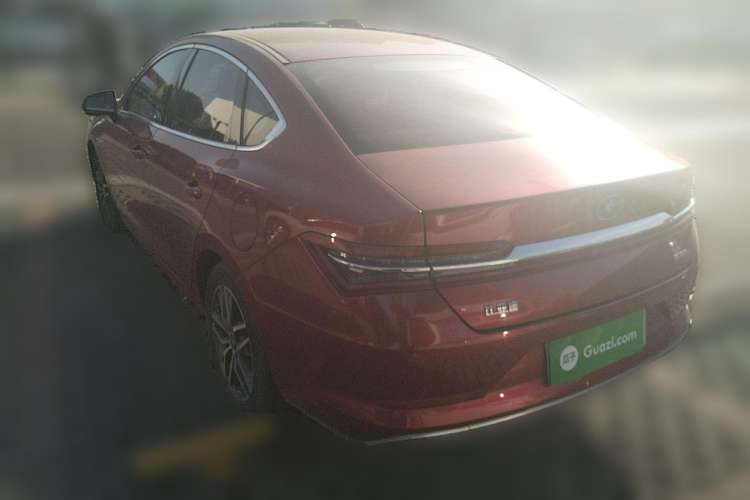 Used BYD Qin Pro New Energy 2019 DM Super Edition 1.5TI Automatic Smart Connect Prestige Model China V Standard Rear Left 45 Deg