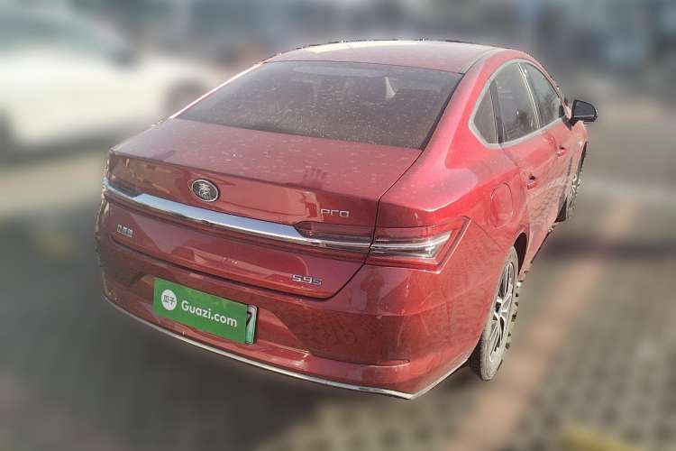 Used BYD Qin Pro New Energy 2019 DM Super Edition 1.5TI Automatic Smart Connect Prestige Model China V Standard Rear Right 45 Deg