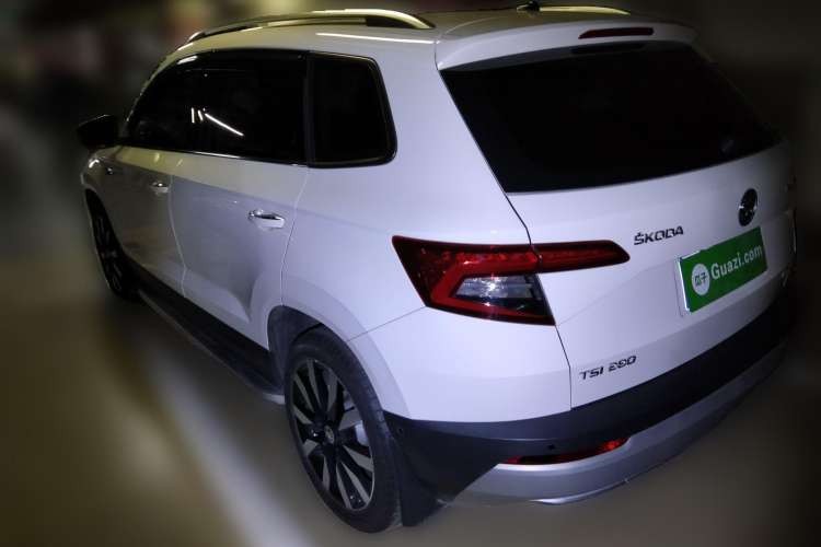 Used Skoda Karoq 2018 TSI280 Flagship Edition China V Standard Rear Left 45 Deg