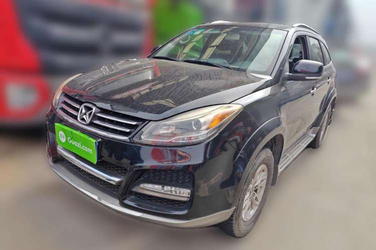 Used JMC Yusheng S350 2014 2.4T Automatic 2WD Diesel Luxury Version with Sunroof 7 Seats