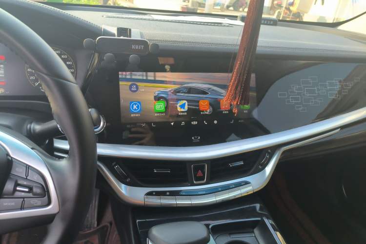 Used Geely Auto Emgrand GT New Energy 2018 1.5T PHEV Yao Ling Edition Audio And AC Panel