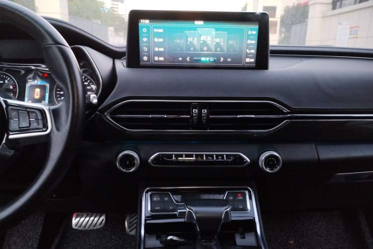 Used Zotye T600 2019 1.5T Automatic Luxury Edition Audio And AC Panel