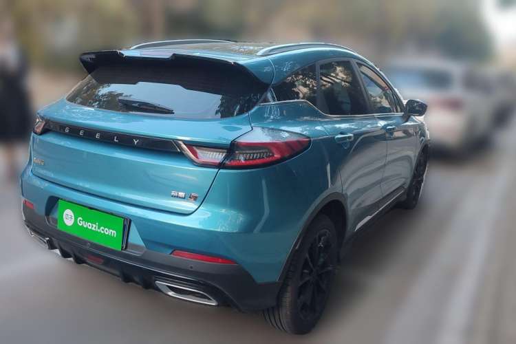 Used Geely Auto Emgrand S 2021 1.4T CVT Prestige Edition Rear Right 45 Deg